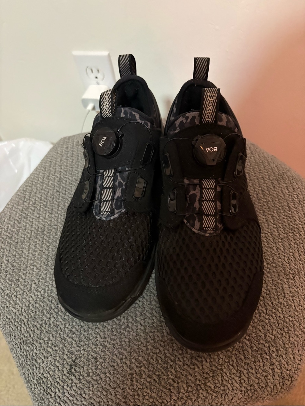 Dexter Black Bowling Shoes with Dial Closure